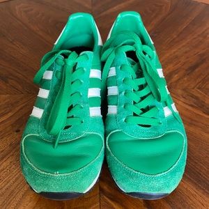Green Adidas Sneakers